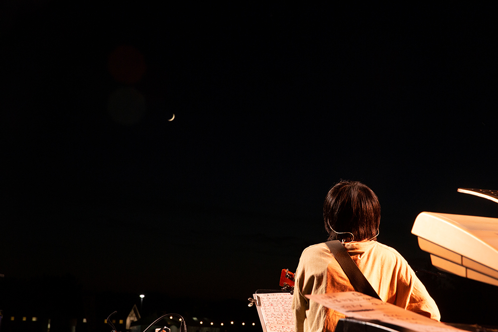 『そこからは月見えてたんですね』photo by Miki Kamada